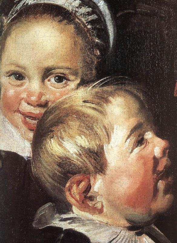 HALS, Frans The Rommel Pot Player (detail) oil painting picture